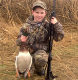 Jeffs son loves hunting too!